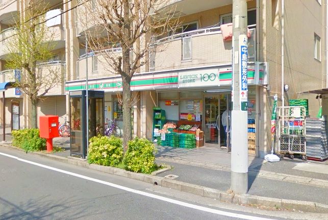 コンビニ　ローソンストア100 LS市川宝二丁目店（コンビニ）まで203m