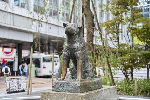 その他　ハチ公像銅像 02（その他）まで1256m