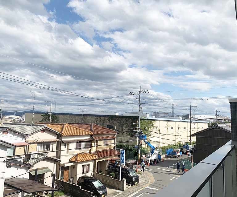 眺望　・３０５号室からの眺望です