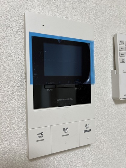 セキュリティ　※別部屋の写真です