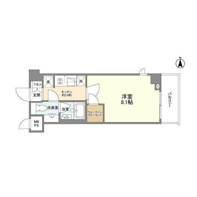 シェノン三軒茶屋の間取り写真