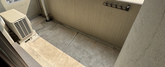 バルコニー　他号室のお写真です