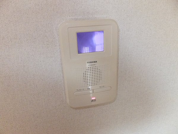 セキュリティ　TVインターホン※他号室の参考写真となります。