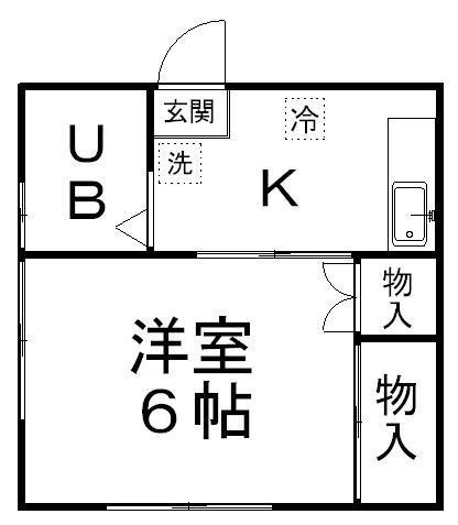 コーポたいむの間取り