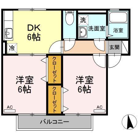 ブォナ・ジョルナータの間取り