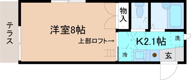 クレール小立野の間取り