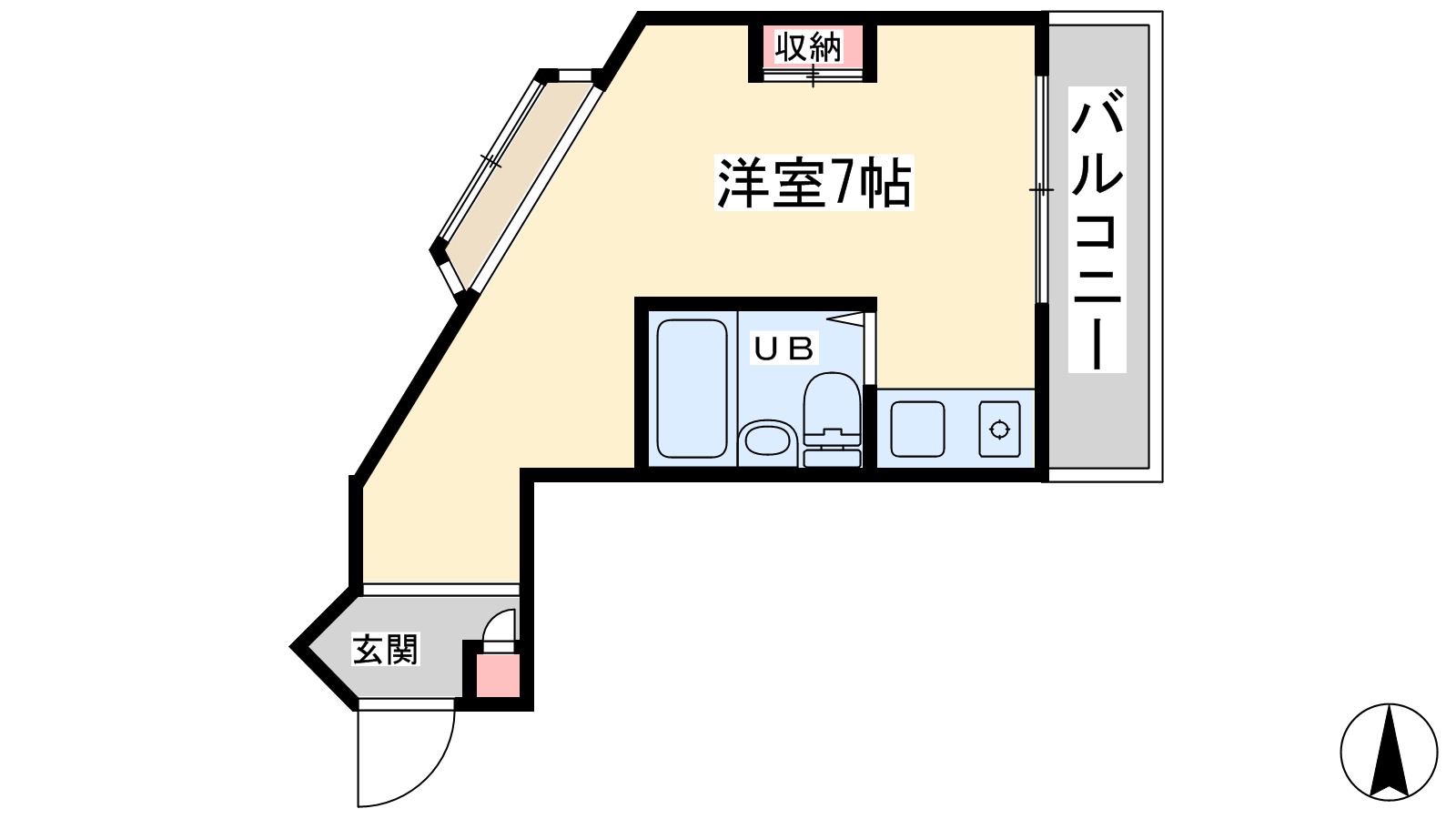 サンロイヤル柴島パート3の間取り