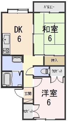 シェズカスカーデの間取り