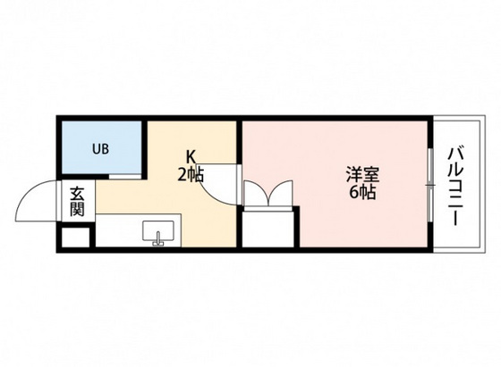 章栄No.１０の間取り