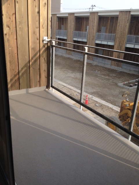 バルコニー　※画像は同タイプの別部屋です。