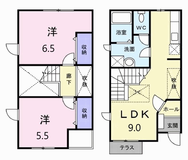 サンシティ.一色の間取り