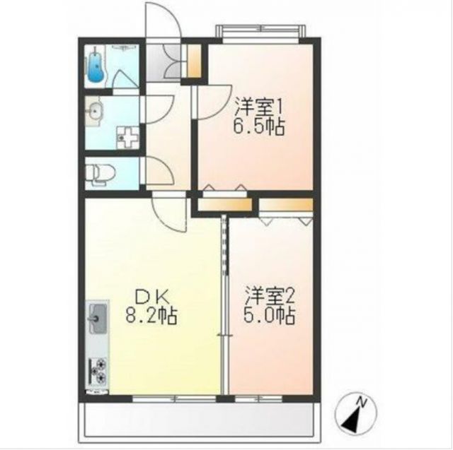 旗の台ヒルズの間取り