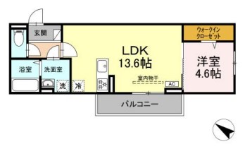 D-ROOMやはた　IIIの間取り