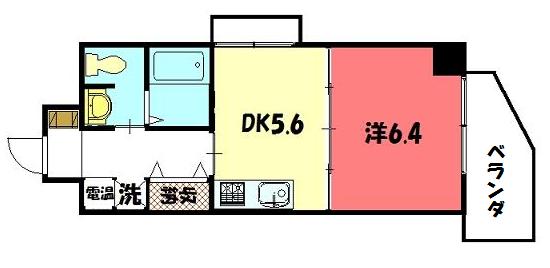 ファーイースト白川通の間取り