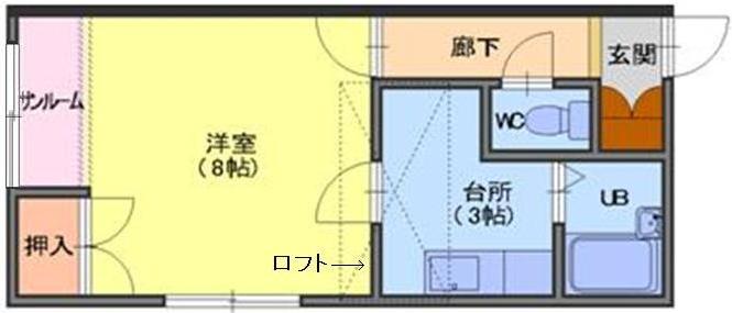 ピュア小坂1の間取り