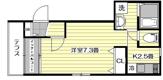 メゾンリジエールの間取り