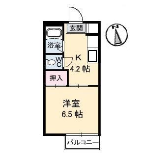 シティーＭの間取り