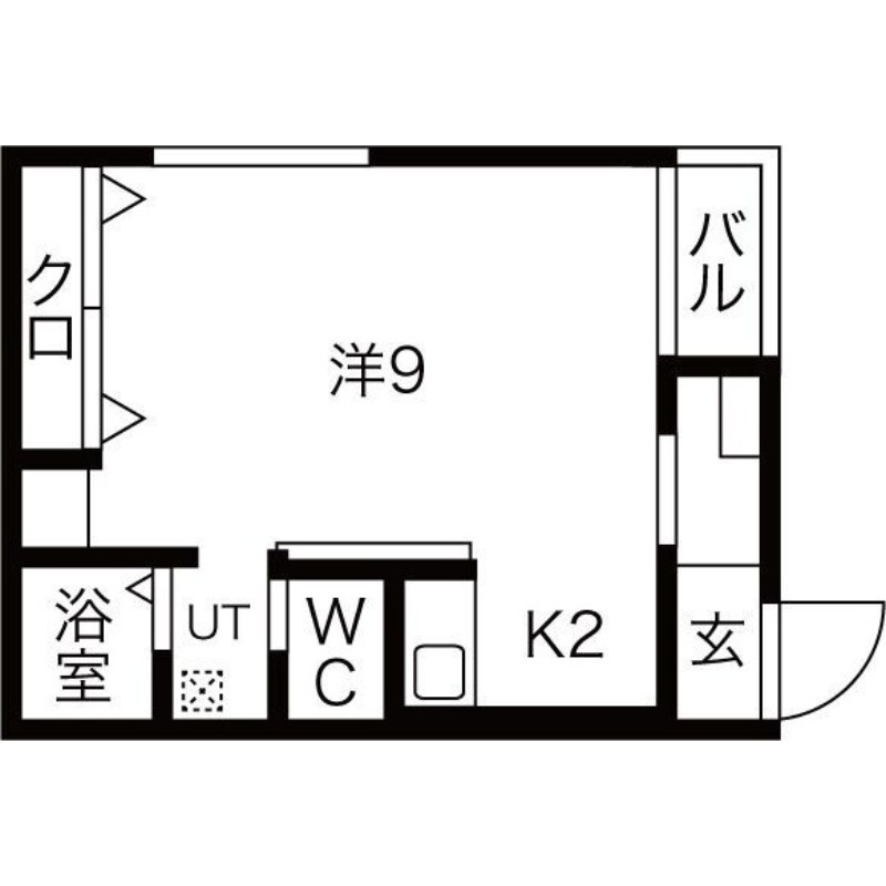 カラコルサッポロの間取り