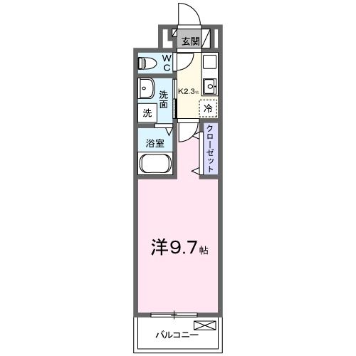 ファースト　スターの間取り