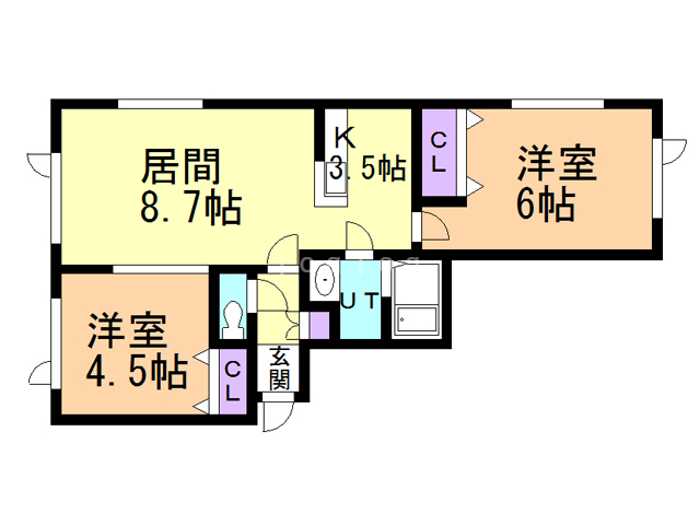 ポラリスの間取り