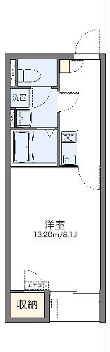 レオネクストＫＵＺＵＨＡの間取り