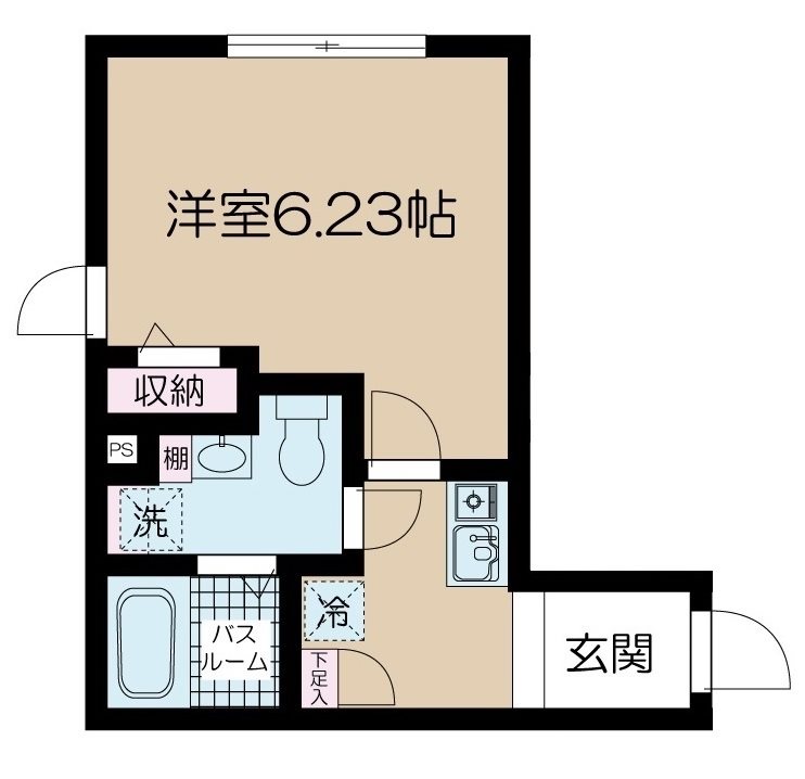 NSGATE新中野の間取り