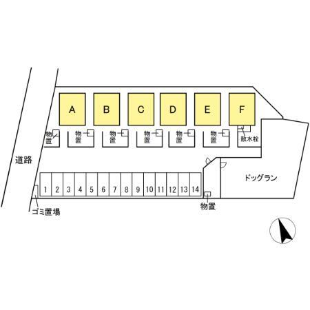 Ｙ’ｓ　Ｖｉｌｌａｇｅ　Ａ棟の建物外観