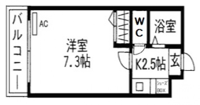 サンヒルズ古市の間取り