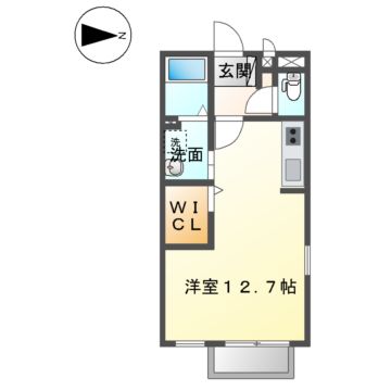 アムールイワタの間取り