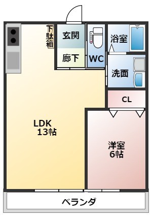 ムーンライフの間取り