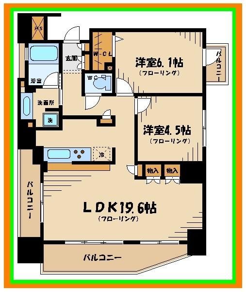 イプセ府中の間取り