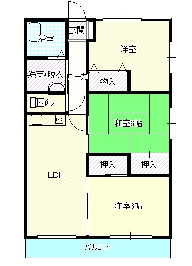 メゾンＳＡＩＫＡの間取り