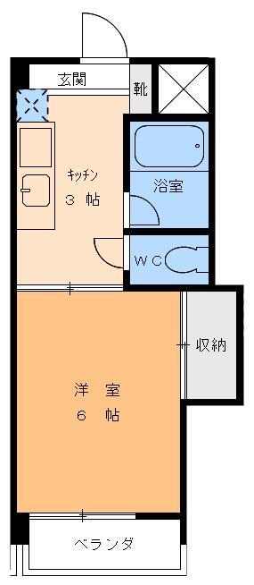 メゾン．ド．プリシア（宮田町）の間取り