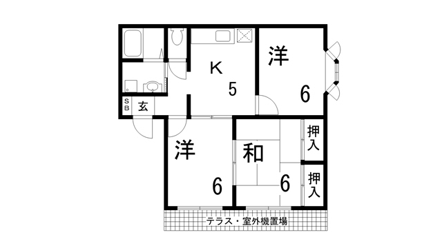 ルシェール藤原台の間取り