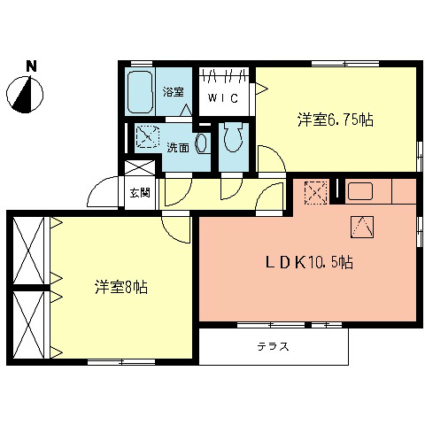 ペイサージュの間取り