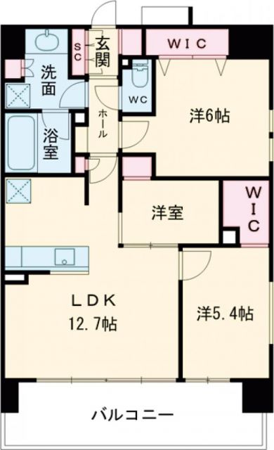 ブランシエスタ西馬込の間取り