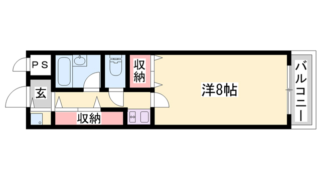 Ｔ－ＢＬＤ神屋町の間取り