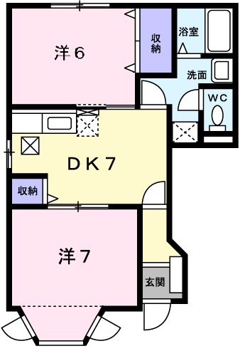 サンセール１の間取り