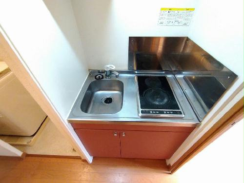 キッチン　シングルレバー設置