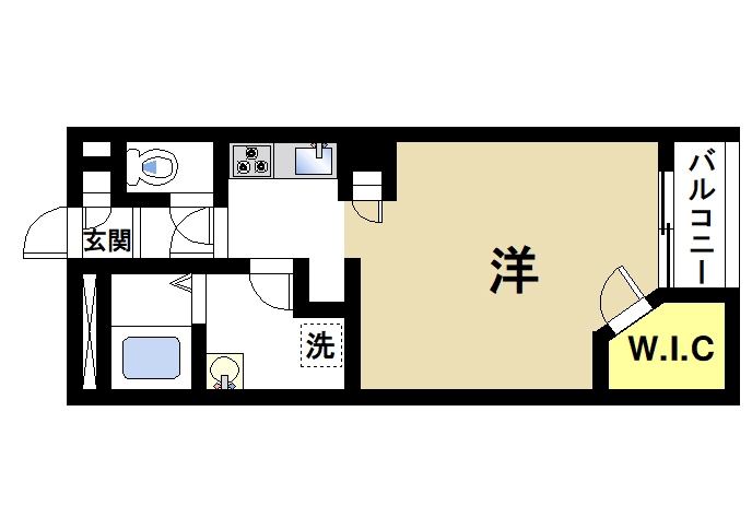 相楽郡精華町光台のアパートの間取り