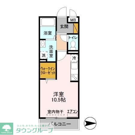 オッツ新鎌ヶ谷の間取り