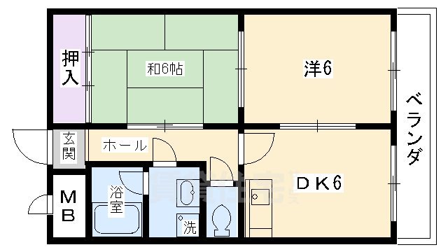 ラーク安田パート3の間取り