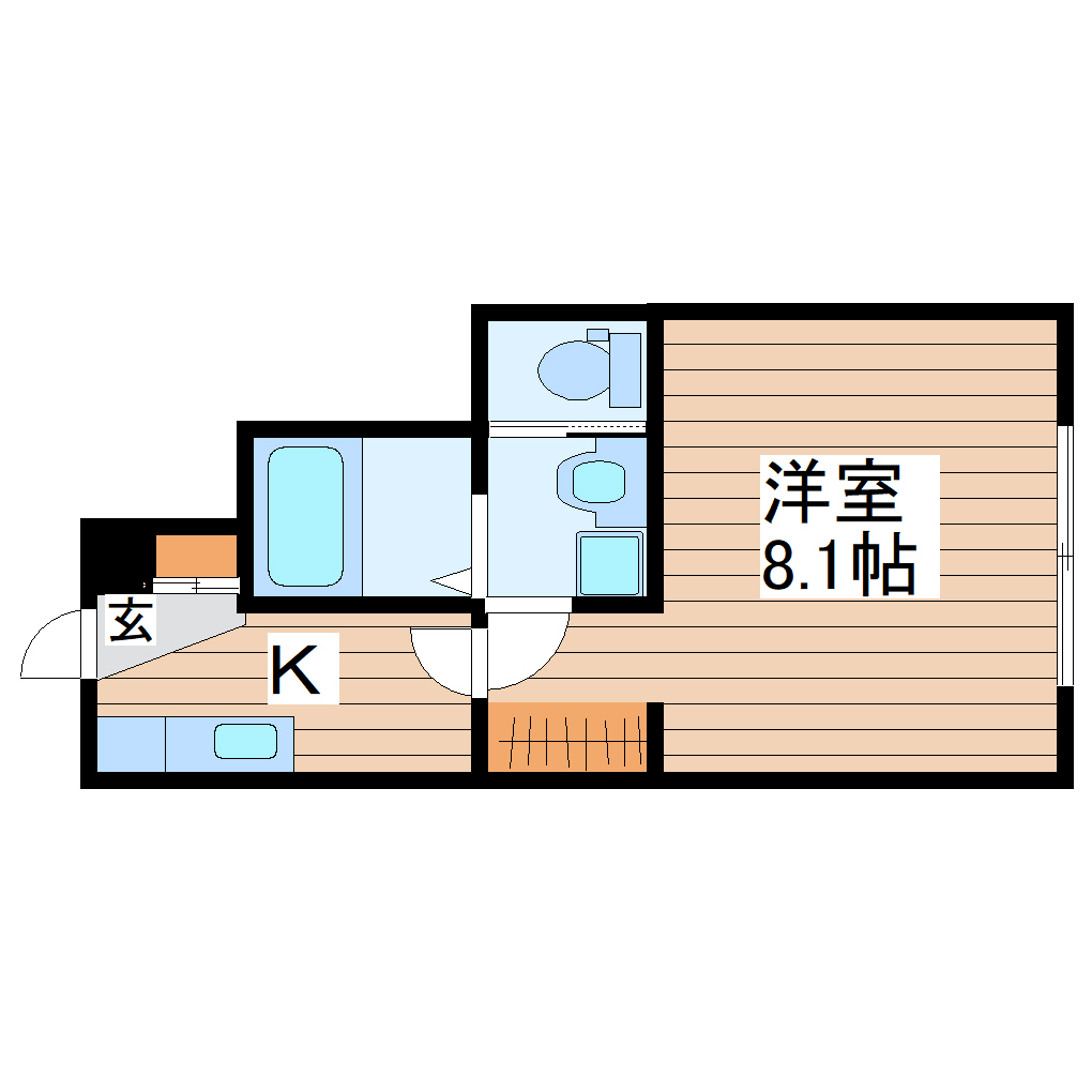 レクエルドIの間取り