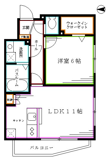 檸檬館の間取り