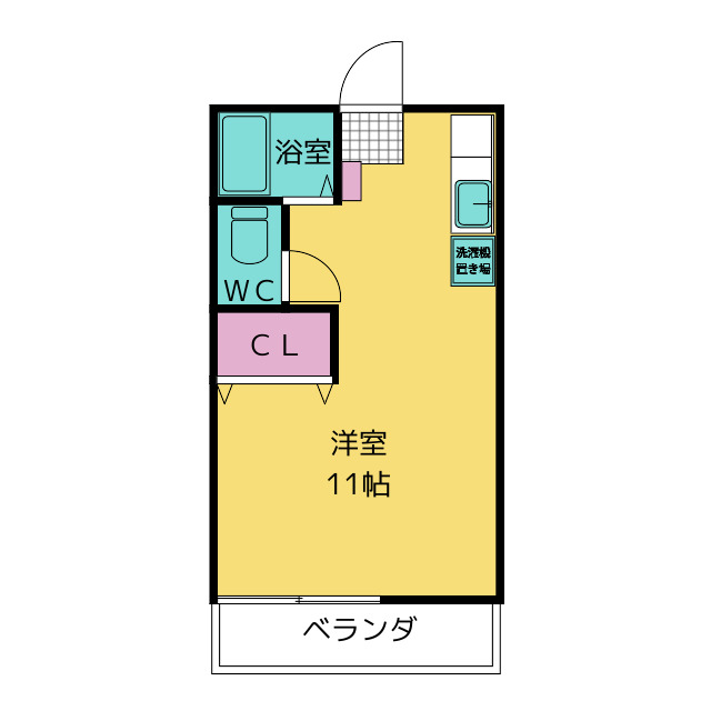 ベルメゾンＯＺＥの間取り