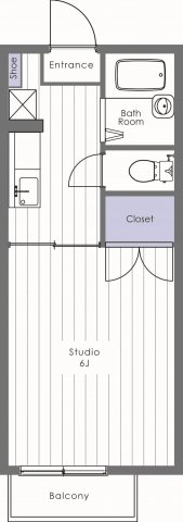 ラスクの間取り