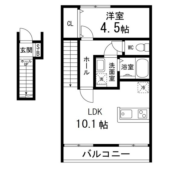 ｌｉｖｅIIIＡ棟の間取り