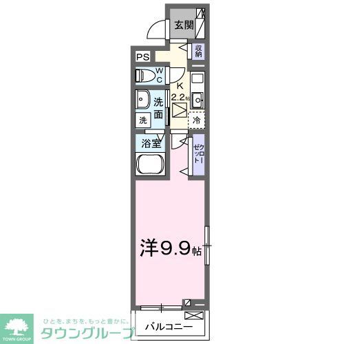 メゾンド　シエルの間取り