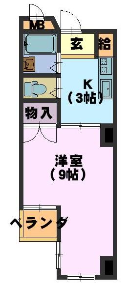 本山プラザ1の間取り