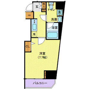 ガリシア中野弥生町の間取り